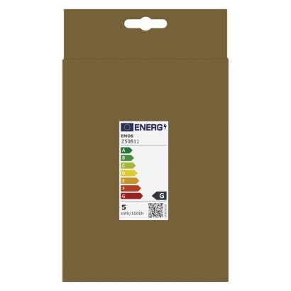 LED izzó DECO CG125A / E27 / 4,5 W (24 W) / 240 lm / flame