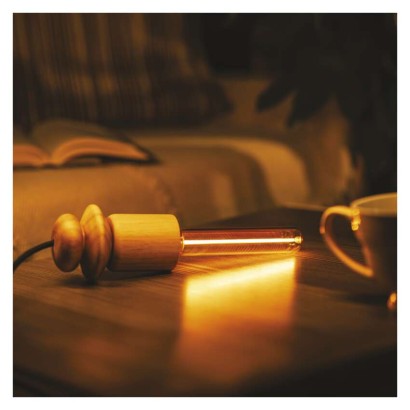 Żarówka LED DECO T30/ E27 / 2 W (11 W) / 100 lm / flame