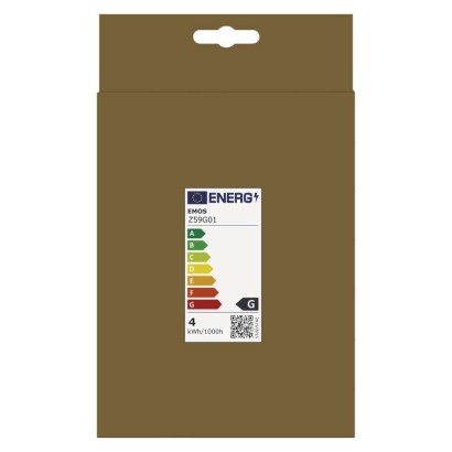 LED izzó DECO S123/ E27 / 4 W (16 W) / 150 lm / flame