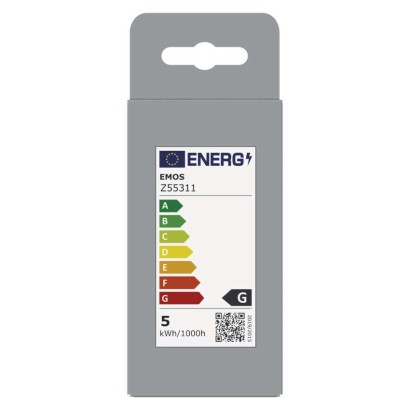 Żarówka LED DECO SMOKED A60 / E27 / 4,5 W (19 W) / 180 lm / flame