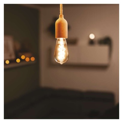 LED Bulb DECO SMOKED ST64 / E27 / 4,5 W (19 W) / 180 lm / flame