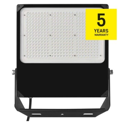 LED reflektor ASIMO 300 W, černý, neutrální bílá