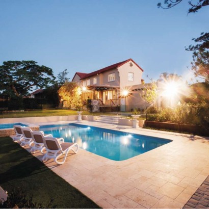 LED reflektor ASIMO 300 W, černý, neutrální bílá