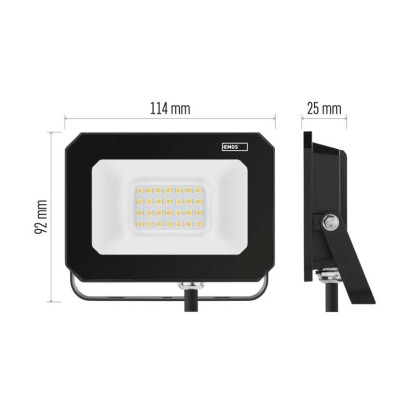 LED reflektor SIMPO 20 W természetes fehér