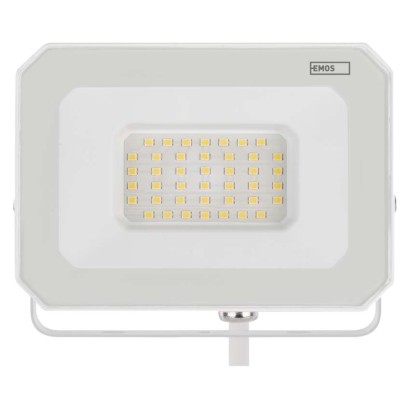 LED reflektor SIMPO 30W, fehér, IP65, 3000 lm, természetes fehér