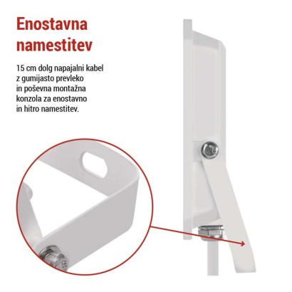 LED REFLEKTOR SIMPO 50W 5000LM IP65 NW W