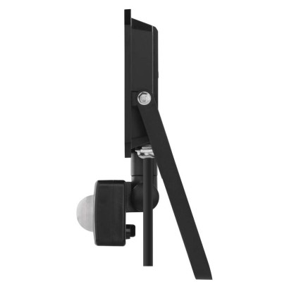 Naświetlacz LED SIMPO 30W, z czujn. PIR, czarny, neutralna biel