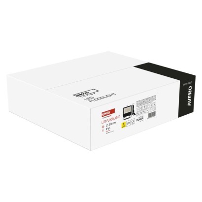 Naświetlacz LED AVENO 100W czarny neutralna biel