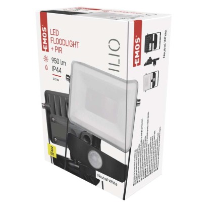 LED-Strahler ILIO mit Bewegungsmelder, 10,5W