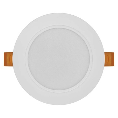 Panel LED wpuszczany RUBIC, okrągły, biały, 9W, naturalna biel