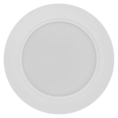 Panel LED natynkowy RUBIC 2w1, okrągły, biały, 9W, naturalna biel