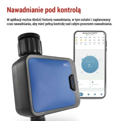GoSmart Kontroler nawadniania, Bluetooth 5.0, 1 wyjście