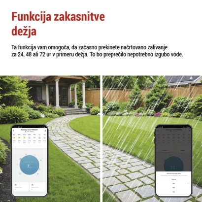 Časovnik za zalivanje GoSmart, Bluetooth 5.0, 1 izhod
