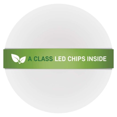 LED přisazené svítidlo TIVI, A CLASS, kruhové bílé 11W, IP44, neutrální bílá