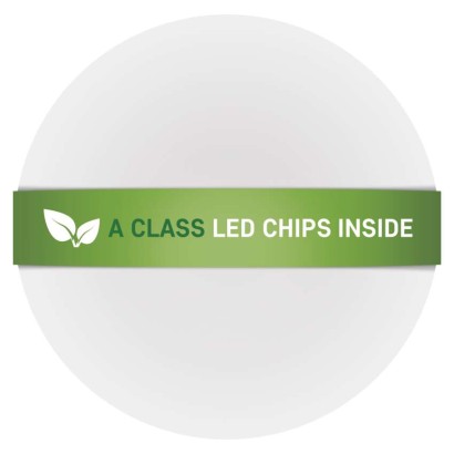 LED griestu gaismeklis TIVI, A CLASS, apaļš balts 12,5W, IP44, Neitrāli balta