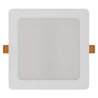 LED prisadené svietidlo RUBIC, kruhové, biele, 18W, neutrálna biela