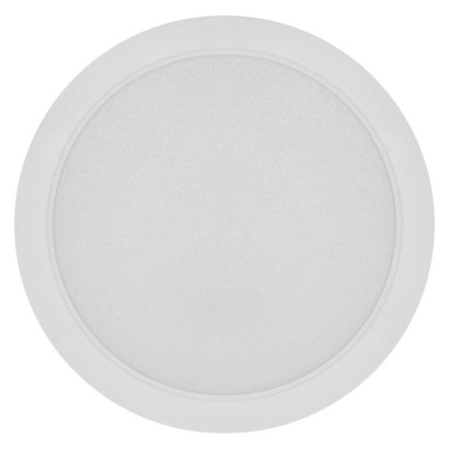 Panel LED natynkowy RUBIC 2w1, okrągły, biały, 24W, naturalna biel