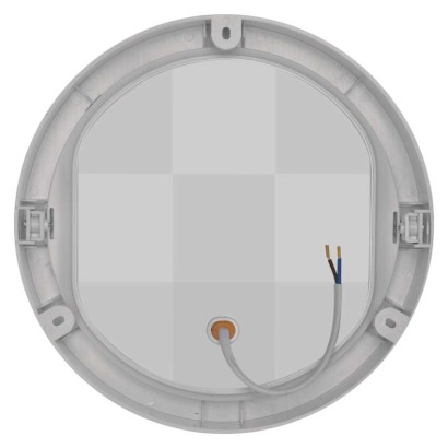 Panel LED natynkowy RUBIC 2w1, okrągły, biały, 24W, naturalna biel