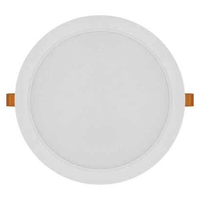 LED süllyesztett lámpatest RUBIC, kerek, fehér, 24W, természetes fehér