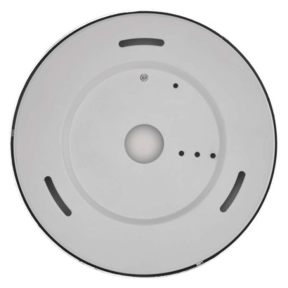 Panel LED natynkowy NEXXO, okrągły, srebrny, 12,5W, CCT