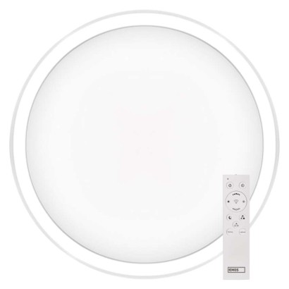 Inteligentné LED svietidlo GoSmart, prisazené, kruhové, 30W, CCT, stmievateľné, WiFi
