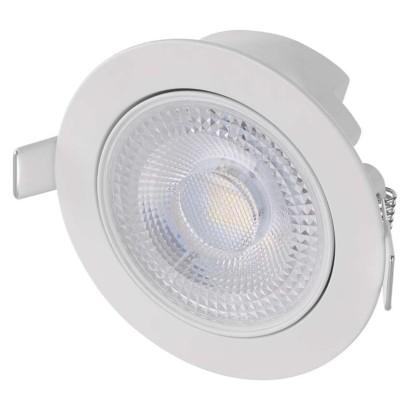 Oczko LED GERI białe, okrągłe, 6,5W CCT