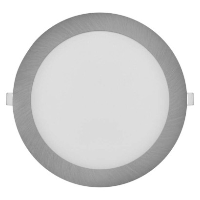 Panel LED wpuszczany NEXXO, okrągły, srebrny, 18W, CCT