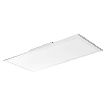 LED lampa RIVI, 30 x 60 cm, 25 W, silti un auksti balta, aptumšojama ar tālvadības pulti
