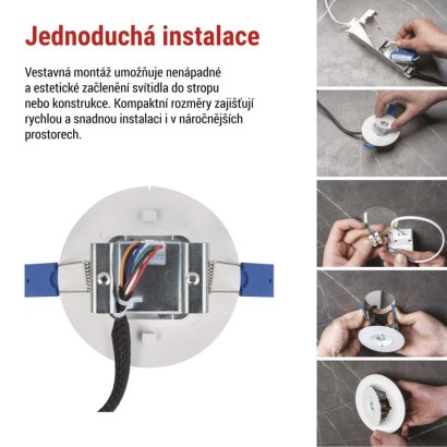 Nouzové svítidlo ORSU 2W 300lm 3h MT