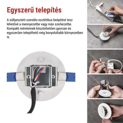 EMOS LED vészvilágító lámpatest ORSU 2W 300lm 3 óra