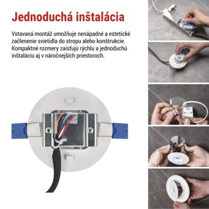 LED Núdzové svietidlo ORSU 2W 300lm 3H