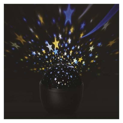 LED dekoratívny projektor – hviezdy, 3x AA, vnút.