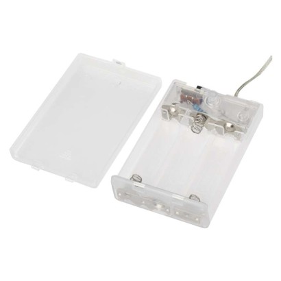 LED girlanda - biseri, 1,2 m, 3x AA, notranja, toplo bela, časovnik