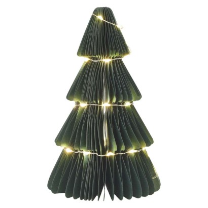 LED Papierbaum, 15 cm, Innen