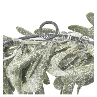 Dekoracje - wianek jemioła 25 LED, 3xAA, ciepła biel, IP20, timer