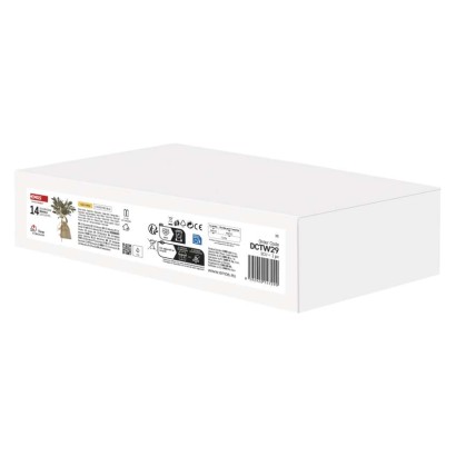 Dekoracje - gałązka jemioła , 2x AA, ciepła biel, IP20, timer