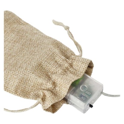 Dekoracje - gałązka jemioła , 2x AA, ciepła biel, IP20, timer