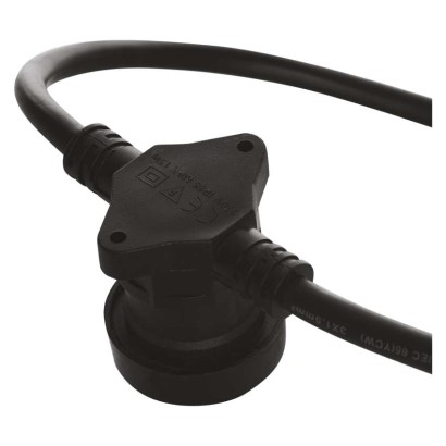 Łańcuch party na żarówkę 10x E27 7,35 m + wtyczka 5m, IP44