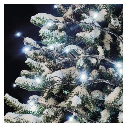 Základní sada pro spojovací řetězy Standard, 10 m, venkovní, studená bílá, časovač