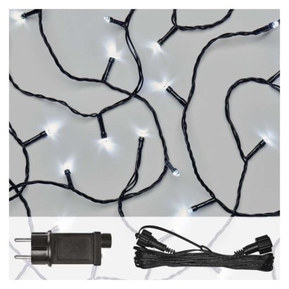 Základní sada pro spojovací řetězy Standard, 10 m, venkovní, studená bílá, časovač