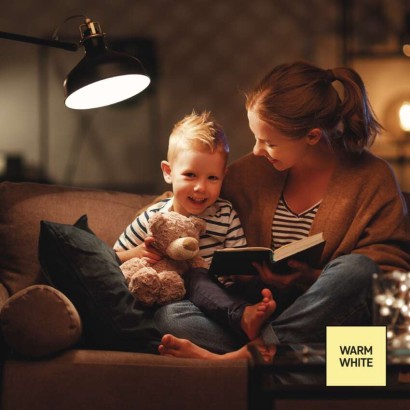 LED žárovka Classic A60 / E27 / 8,5 W (60 W) / 806 lm / teplá bílá