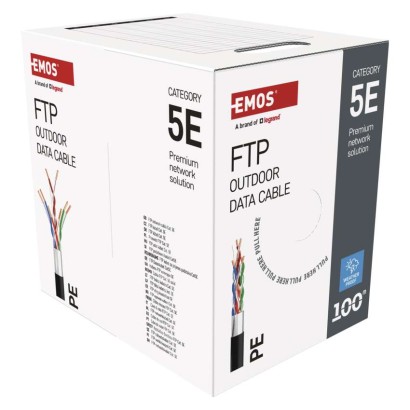 Kabel Ftp Cat5e, outdoor, 100m