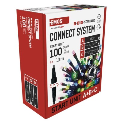 Pamata komplekts savien. virtenēm, standarta, 10 m, lietošanai ārā, daudzkrās., ar taimeru