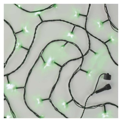 Standard LED spojovací vánoční řetěz, 10 m, venkovní i vnitřní, zelená
