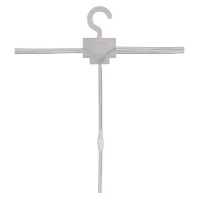 LED karácsonyi drop fényfüzér – fényfüggöny, 2,9x1,5 m, kültéri és beltéri, meleg fehér