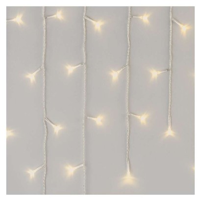 Oświetlenie świątecz. sople 300LED 5m ciepła biel, przeź. przew.,8 programów, timer, pilot
