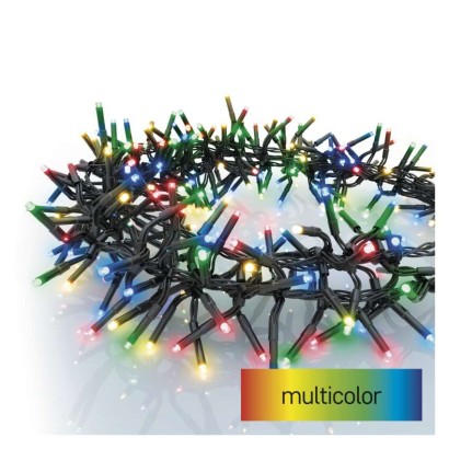 LED Weihnachtliche Lichterkette – Igel, 7,2m, Außen und Innen, Multicolor, Programme