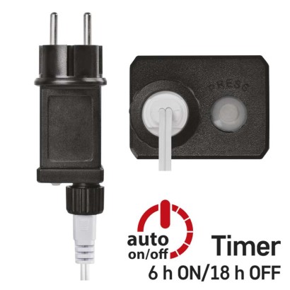 LED Cherry Lichterkette – Kugeln 2,5 cm, 4 m, Außen und Innen, blau, Timer