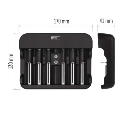 EMOS Elemtöltő BCN-60U