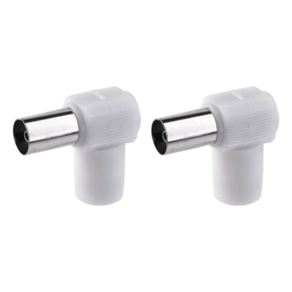 IEC Buchse, Schraubentyp gewinkelt